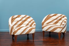 Edward Wormley for Dunbar Janus Line Lounge Chairs