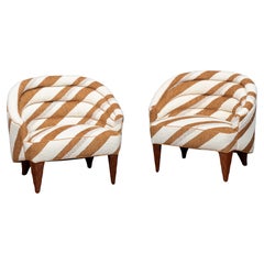 Edward Wormley for Dunbar Janus Line Lounge Chairs