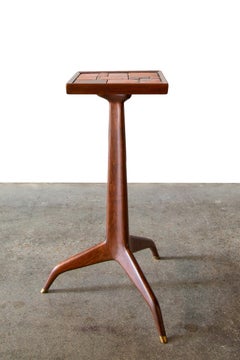 Edward Wormley for Dunbar Janus Snack table Natzler tiles