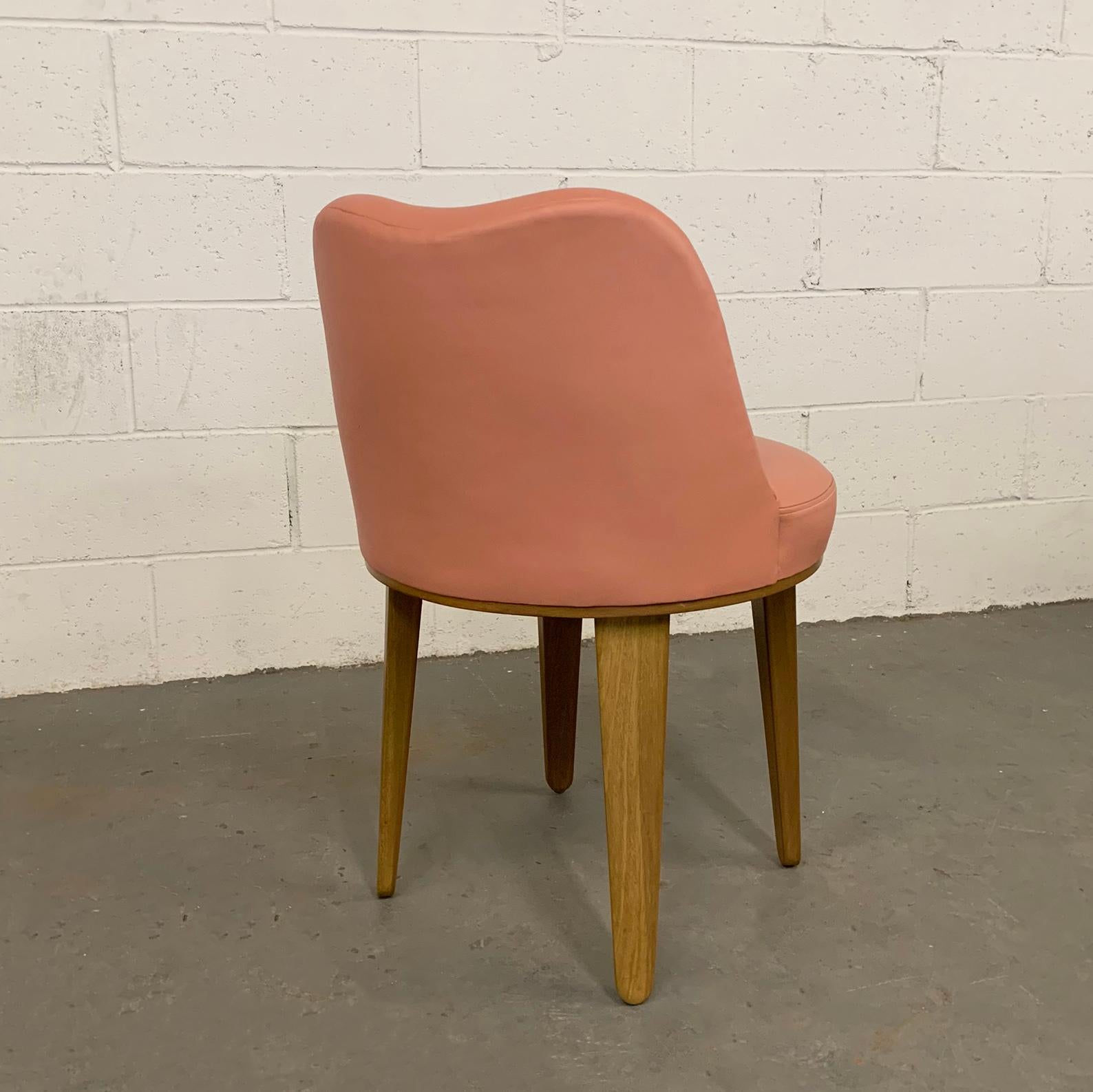 leather vanity chair
