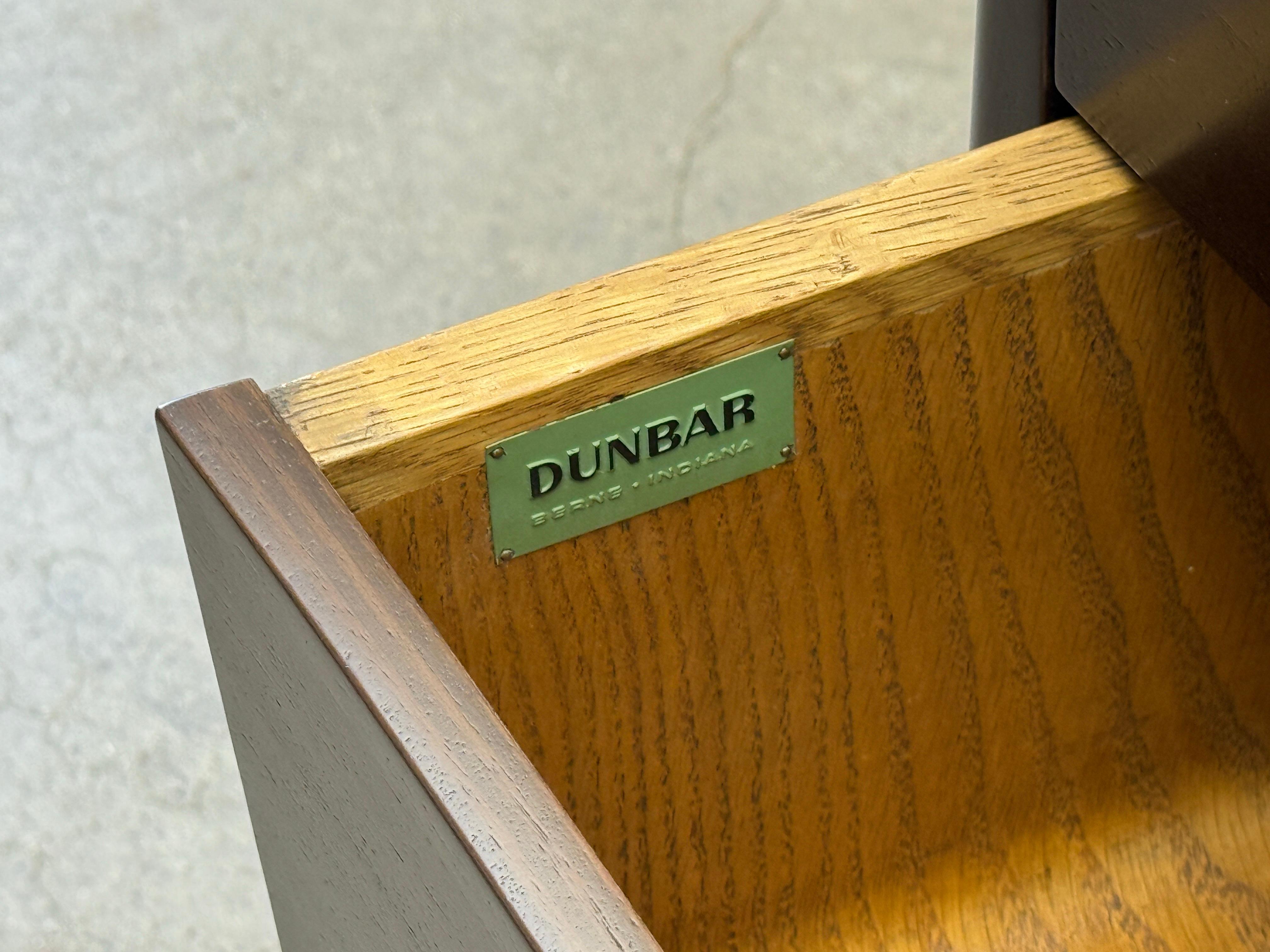 Edward Wormley for Dunbar Leather Top Desk im Angebot 12