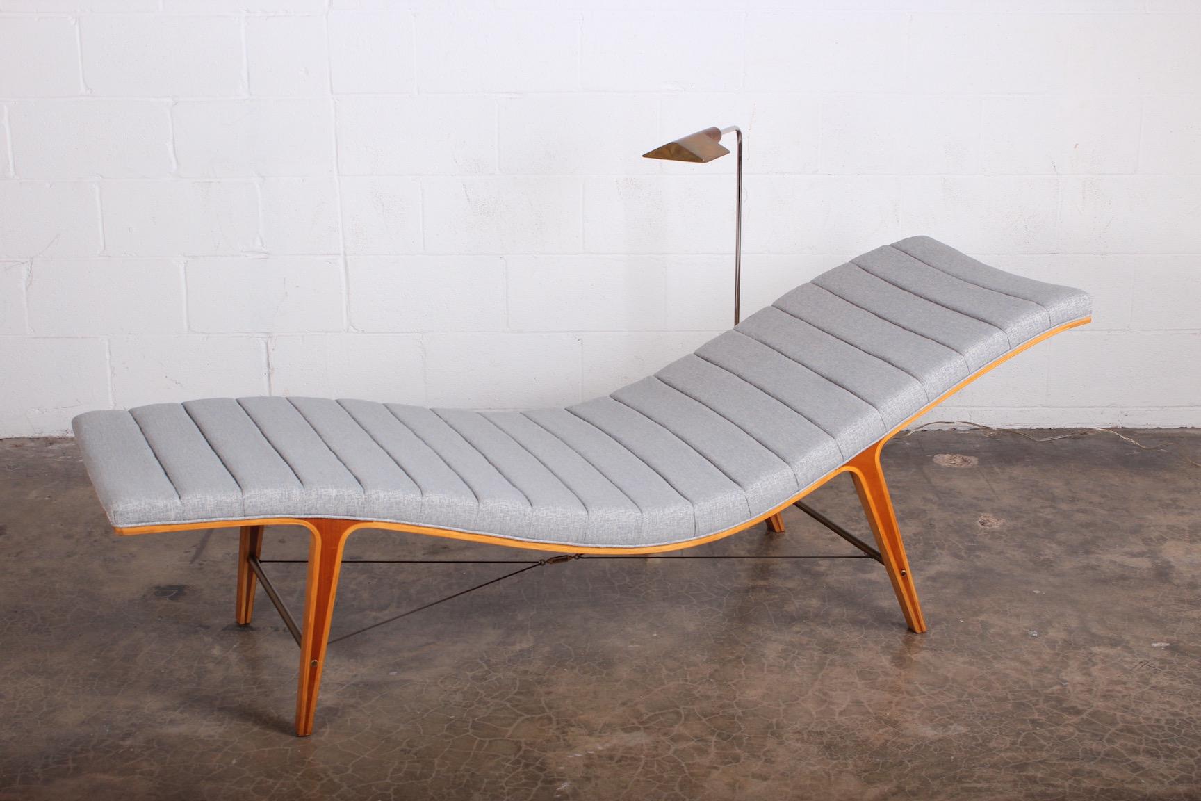 Edward Wormley for Dunbar Listen-To-Me Chaise, Model 4873 8