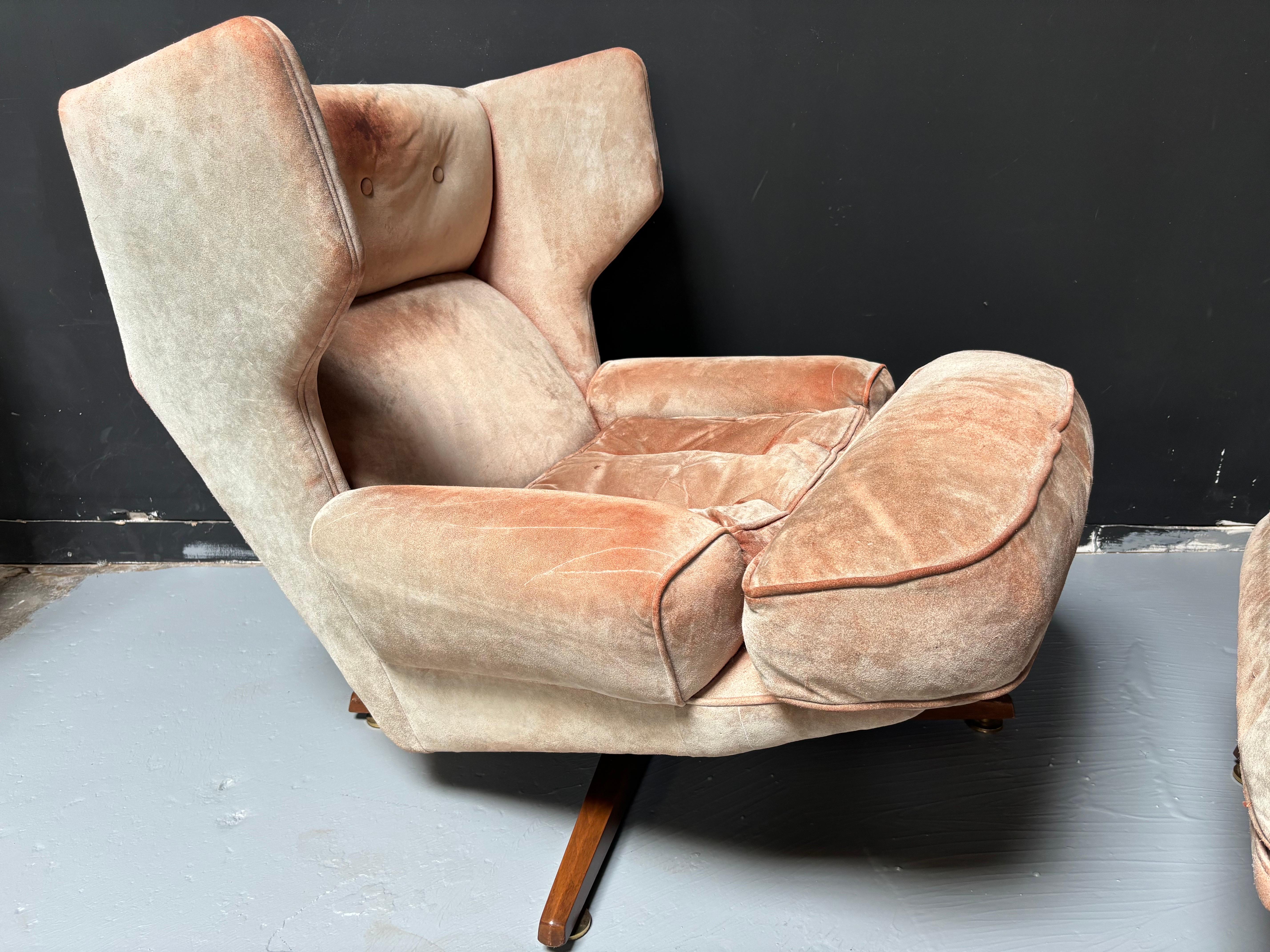 Edward Wormley per Dunbar Lounge Chair e ottomana modello 6142 in vendita 7