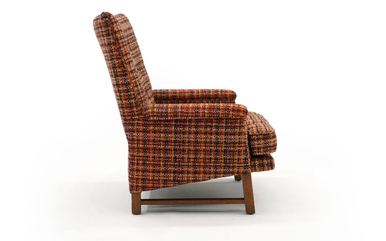 American Edward Wormley for Dunbar Lounge Chair, Priced for Reupholstery For Sale