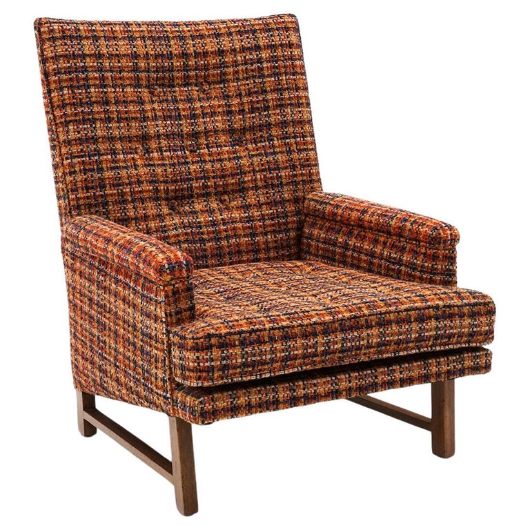Edward Wormley for Dunbar Lounge Chair, Priced for Reupholstery For Sale