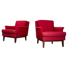 Edward Wormley for Dunbar Lounge Chairs- A Pair