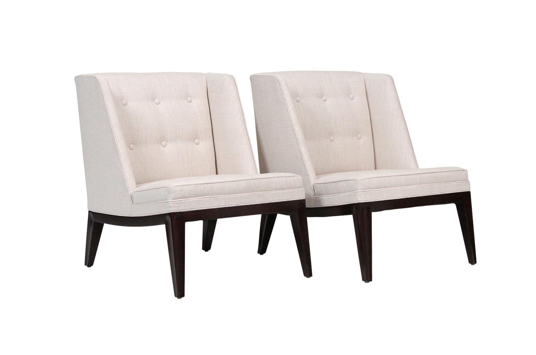 Mid-Century Modern Edward Wormley for Dunbar Lounge Chairs