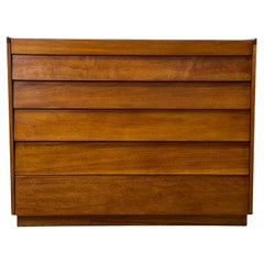 Edward Wormley for Dunbar Louvered Six Drawer Dresser