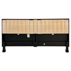 Edward Wormley for Dunbar Mahogany King Headboard w/Arm Rests, 1950