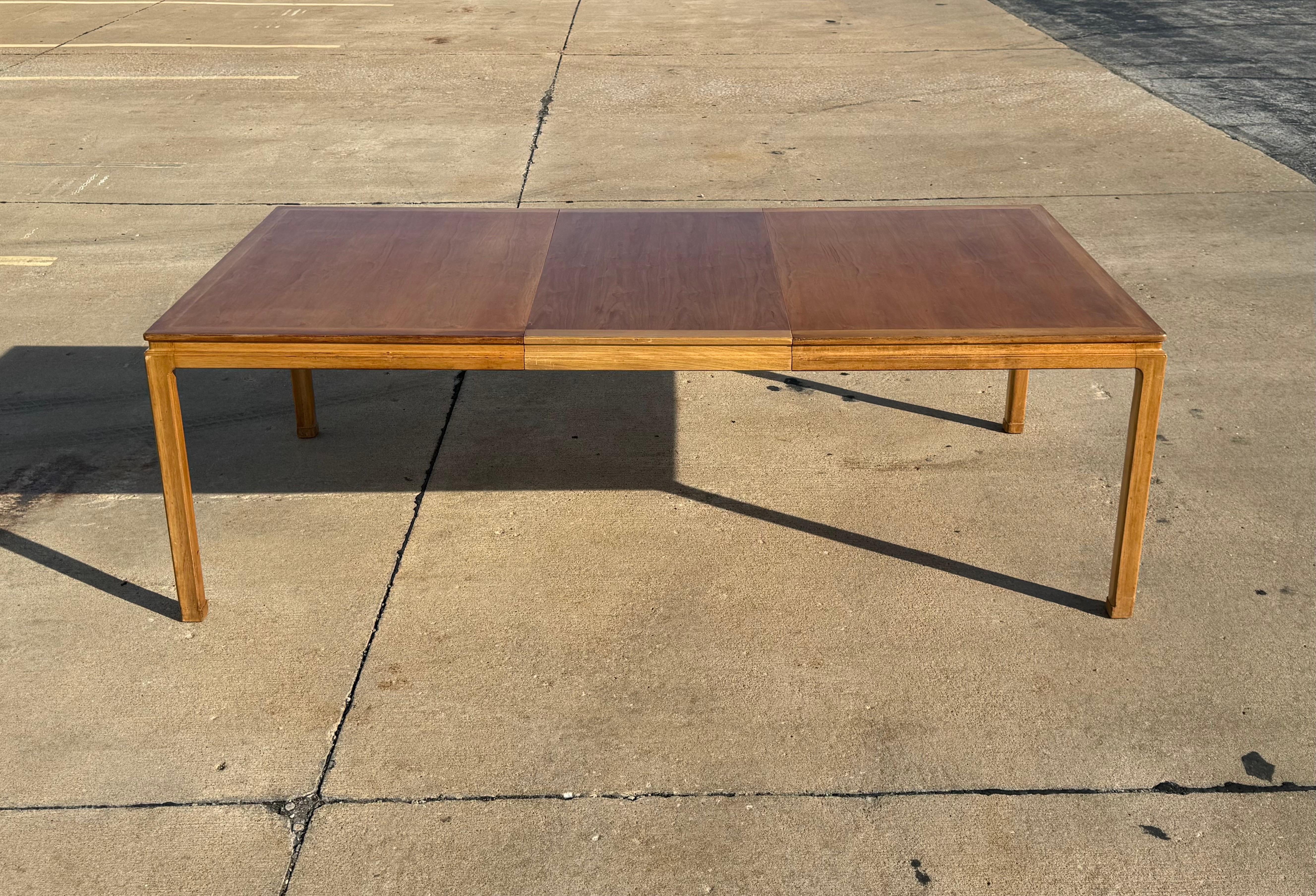 Edward Wormley for Dunbar Mahogany Large Extension Dining Table 2 - 24
