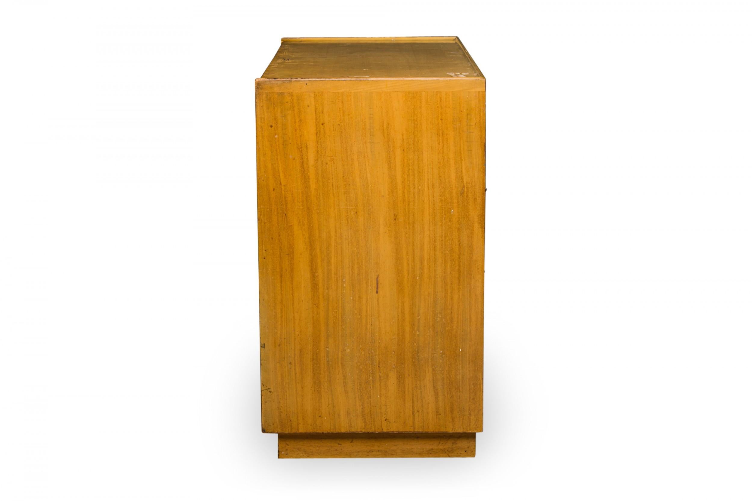 Mid-Century Modern Edward Wormley for Dunbar Maple Louver Front Chest For Sale
