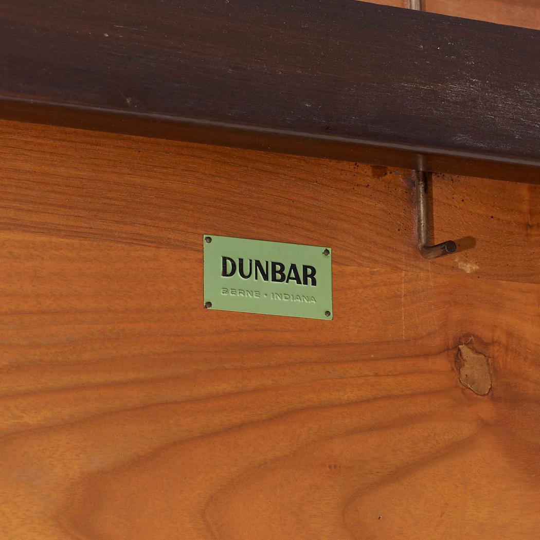 Edward Wormley for Dunbar MCM Mahogany Expanding Dining Table with 1 Leaf For Sale 5