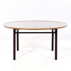 Edward Wormley for Dunbar MCM Mahogany Expanding Dining Table with 1 Leaf