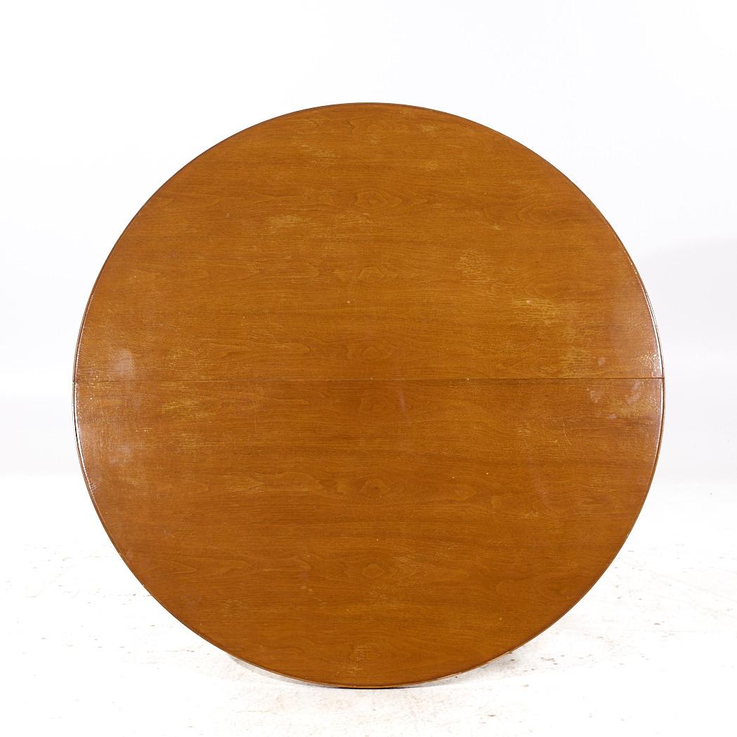 Edward Wormley für Dunbar MCM, ausziehbarer Esstisch aus Mahagoni mit 1 Blatt (Ende des 20. Jahrhunderts) im Angebot