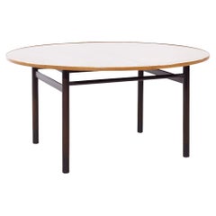 Edward Wormley pour Dunbar MCM table de salle à manger à rallonge en acajou avec 1 feuille