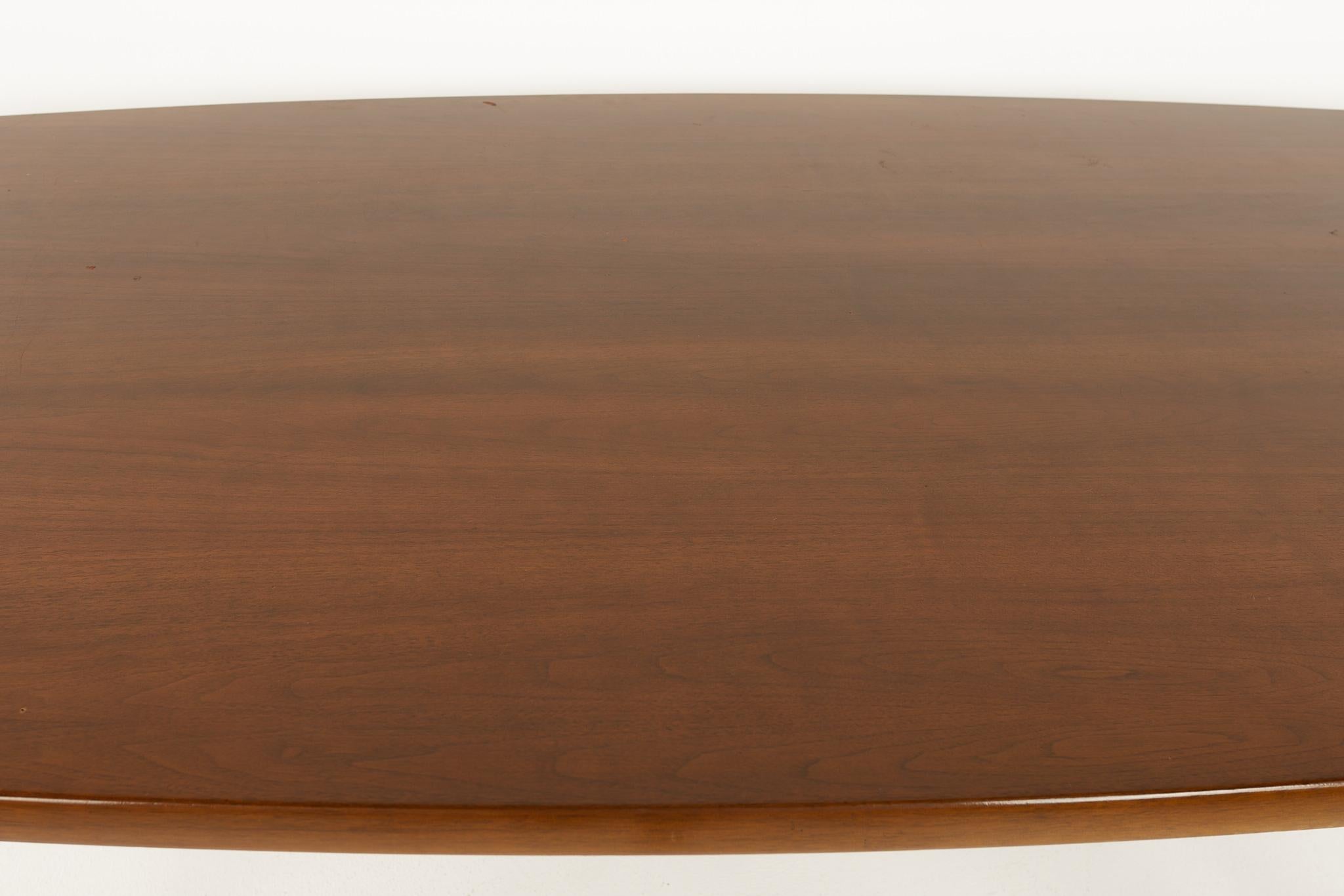 Edward Wormley for Dunbar Mid Century Conference Table In Good Condition For Sale In Countryside, IL