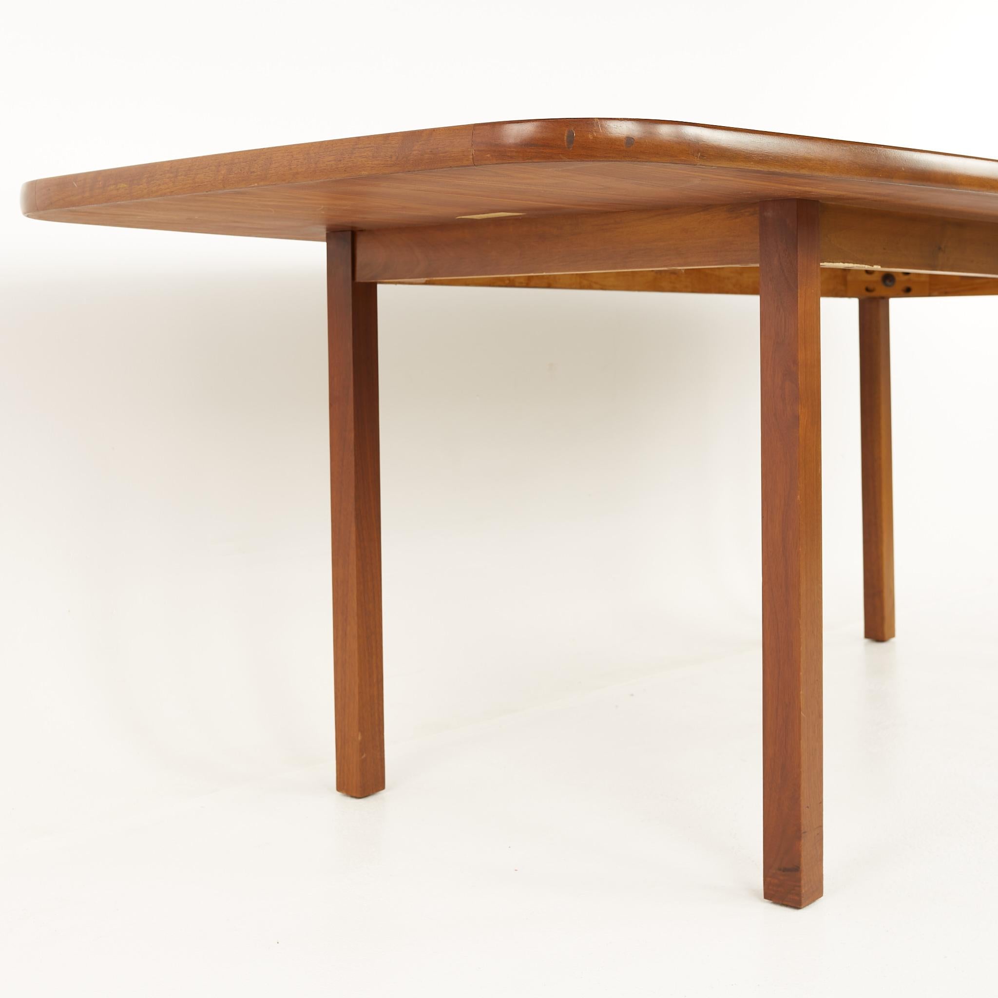 Wood Edward Wormley for Dunbar Mid Century Conference Table For Sale