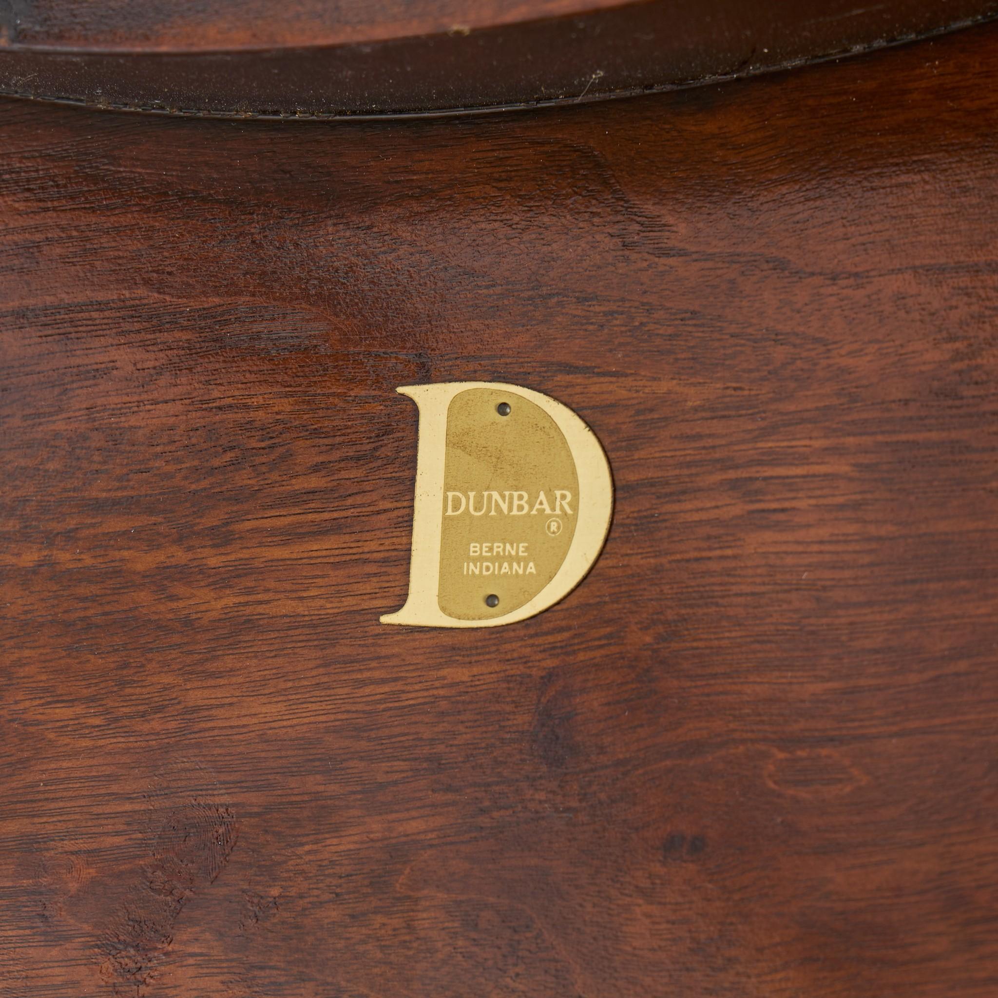 Edward Wormley for Dunbar Mid Century Expanding Dining Table with 2 Leaves in vendita 7