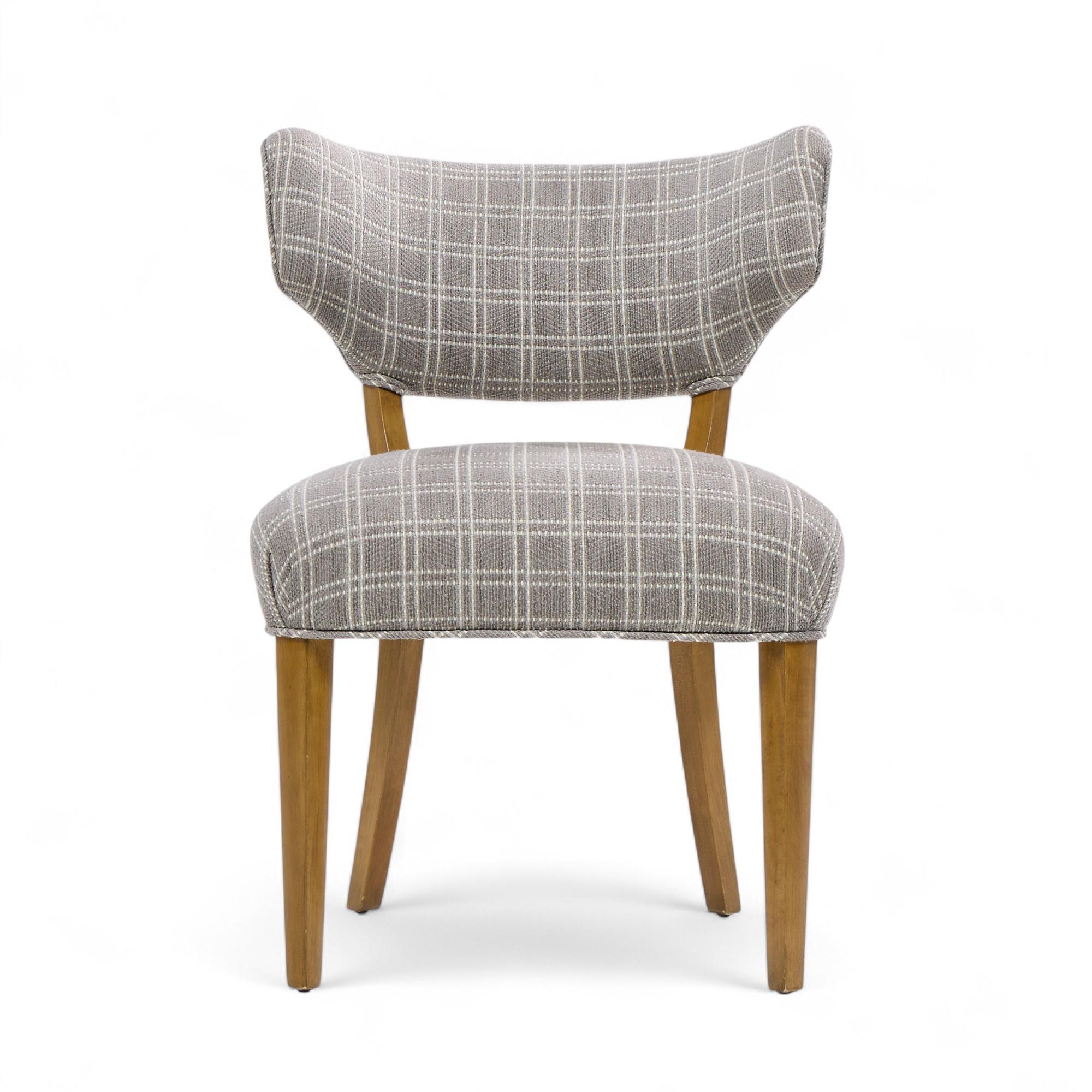 Edward Wormley for Dunbar Mid Century Klismos Dining Chairs - Set of 6 Bon état - En vente à Franklin Park, IL