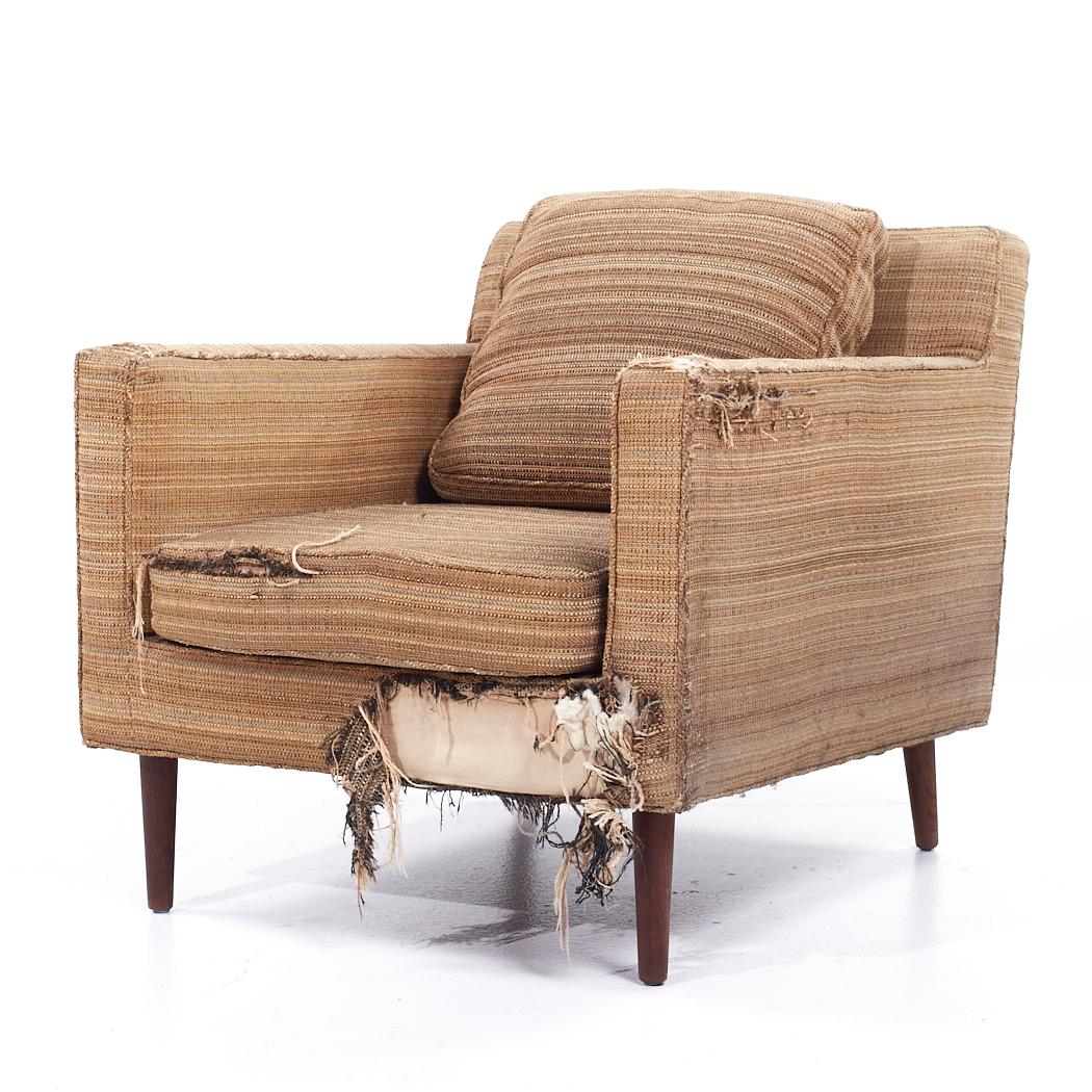 Mid-Century Modern Edward Wormley for Dunbar Mid Century Lounge Chair For Sale