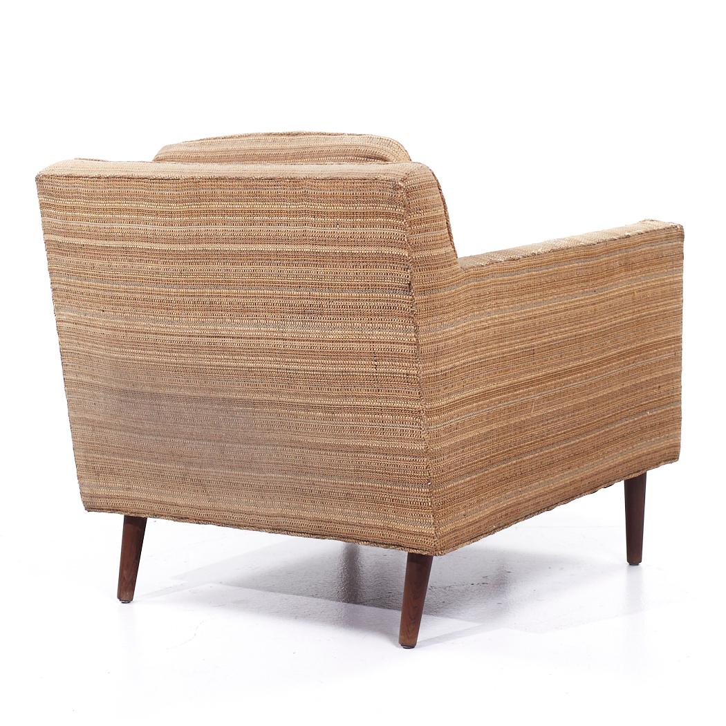 American Edward Wormley for Dunbar Mid Century Lounge Chair For Sale