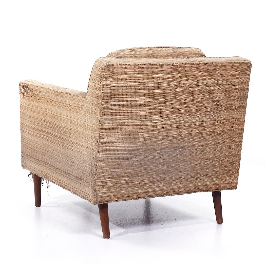 Late 20th Century Edward Wormley for Dunbar Mid Century Lounge Chair For Sale