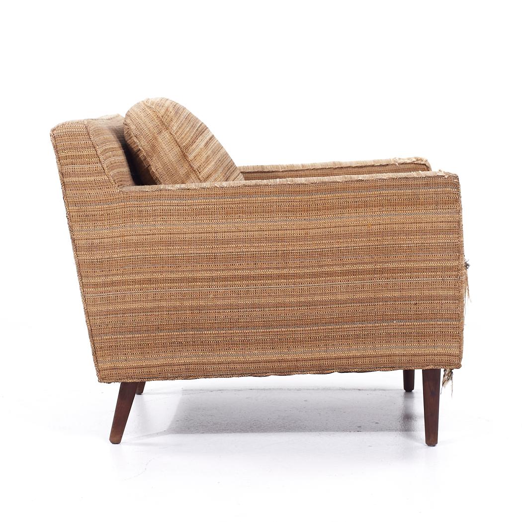 Upholstery Edward Wormley for Dunbar Mid Century Lounge Chair For Sale