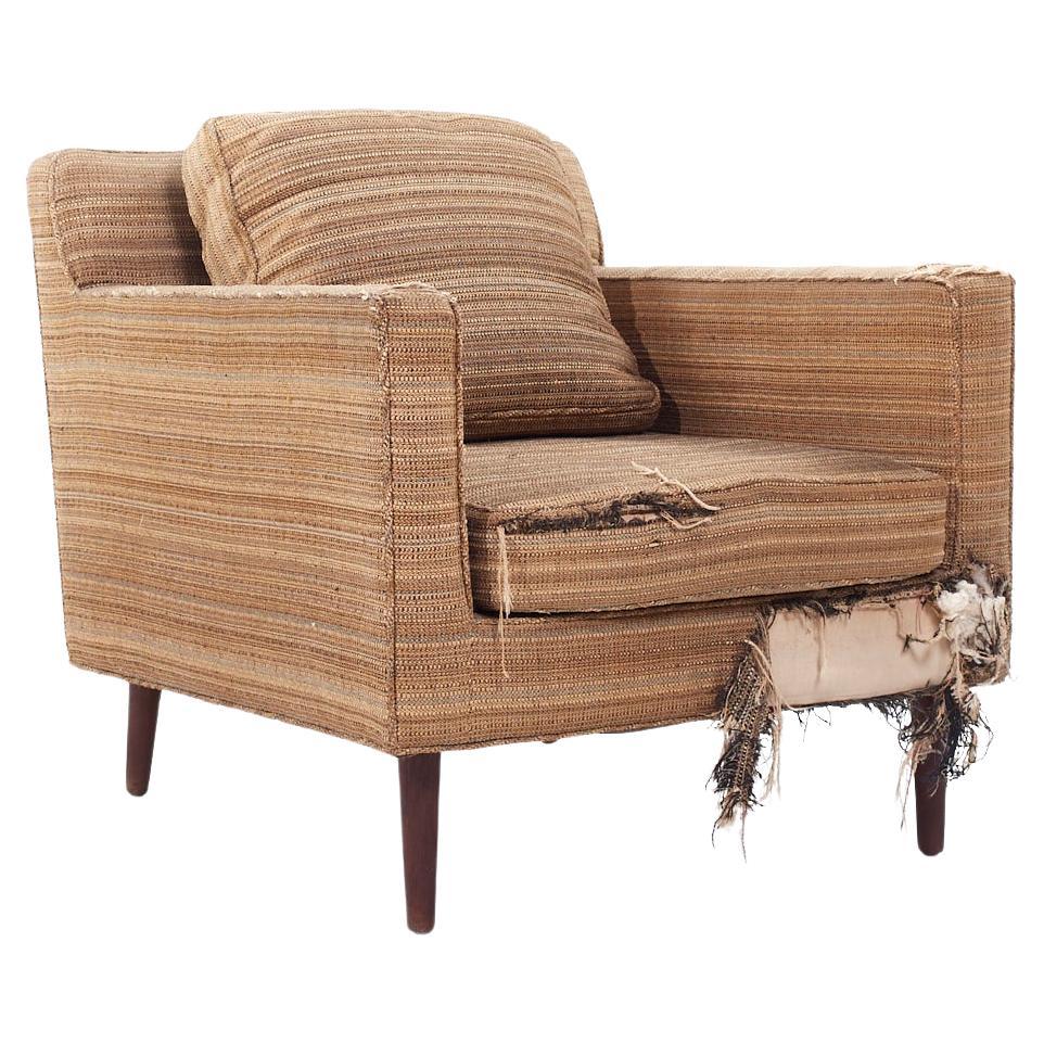 Edward Wormley for Dunbar Mid Century Lounge Chair For Sale
