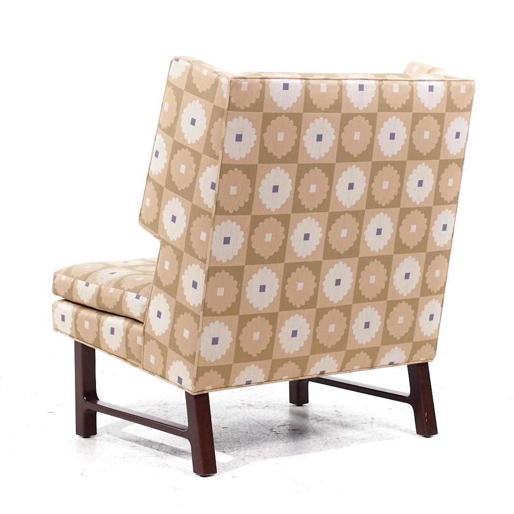 Paire de fauteuils de salon Wingback mi-siècle Edward Wormley pour Dunbar en vente 2
