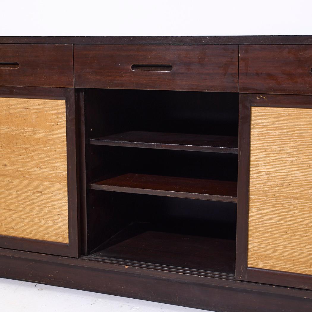 Edward Wormley per Dunbar - Credenza in mogano del metà del secolo scorso in vendita 3