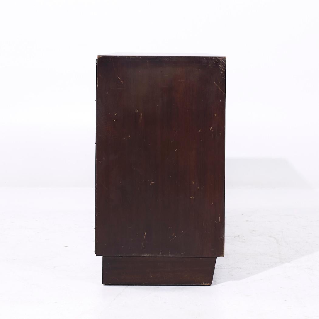 Americano Edward Wormley per Dunbar - Credenza in mogano del metà del secolo scorso in vendita