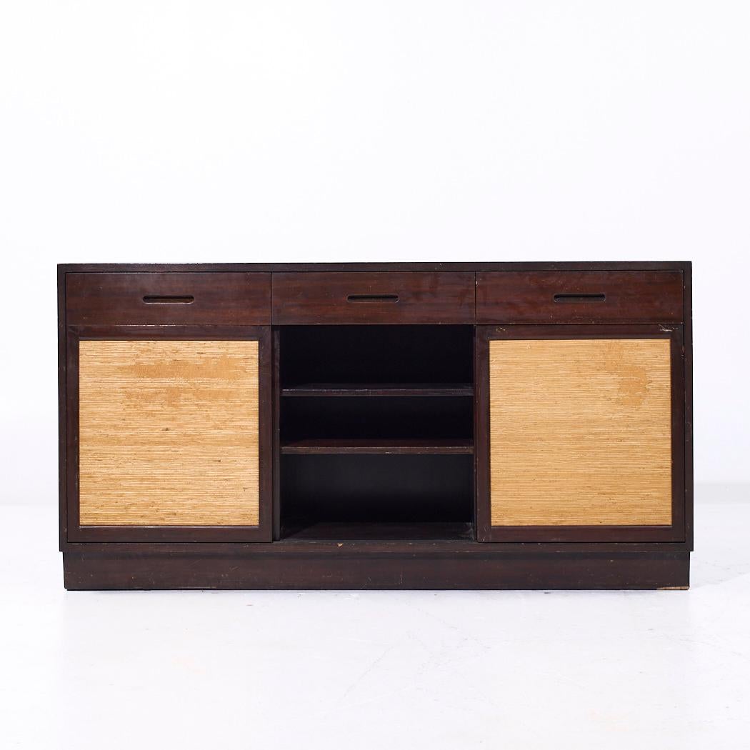 Edward Wormley per Dunbar - Credenza in mogano del metà del secolo scorso in vendita 1