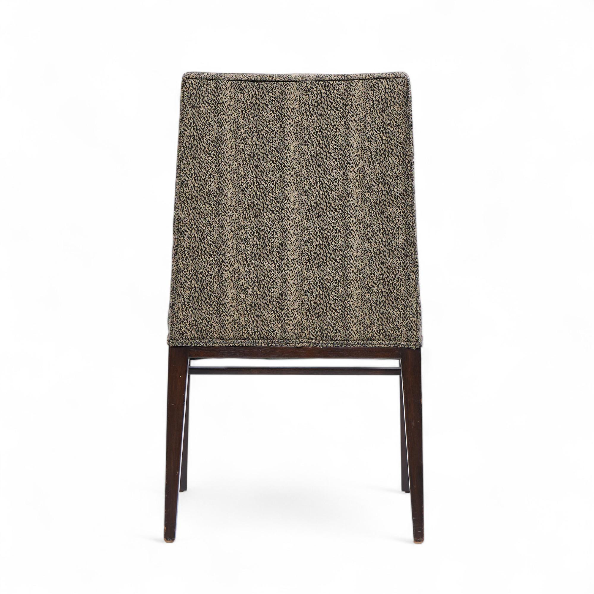 20th Century Edward Wormley for Dunbar Mid Century Mahogany Dining Chairs - Set of 8 For Sale