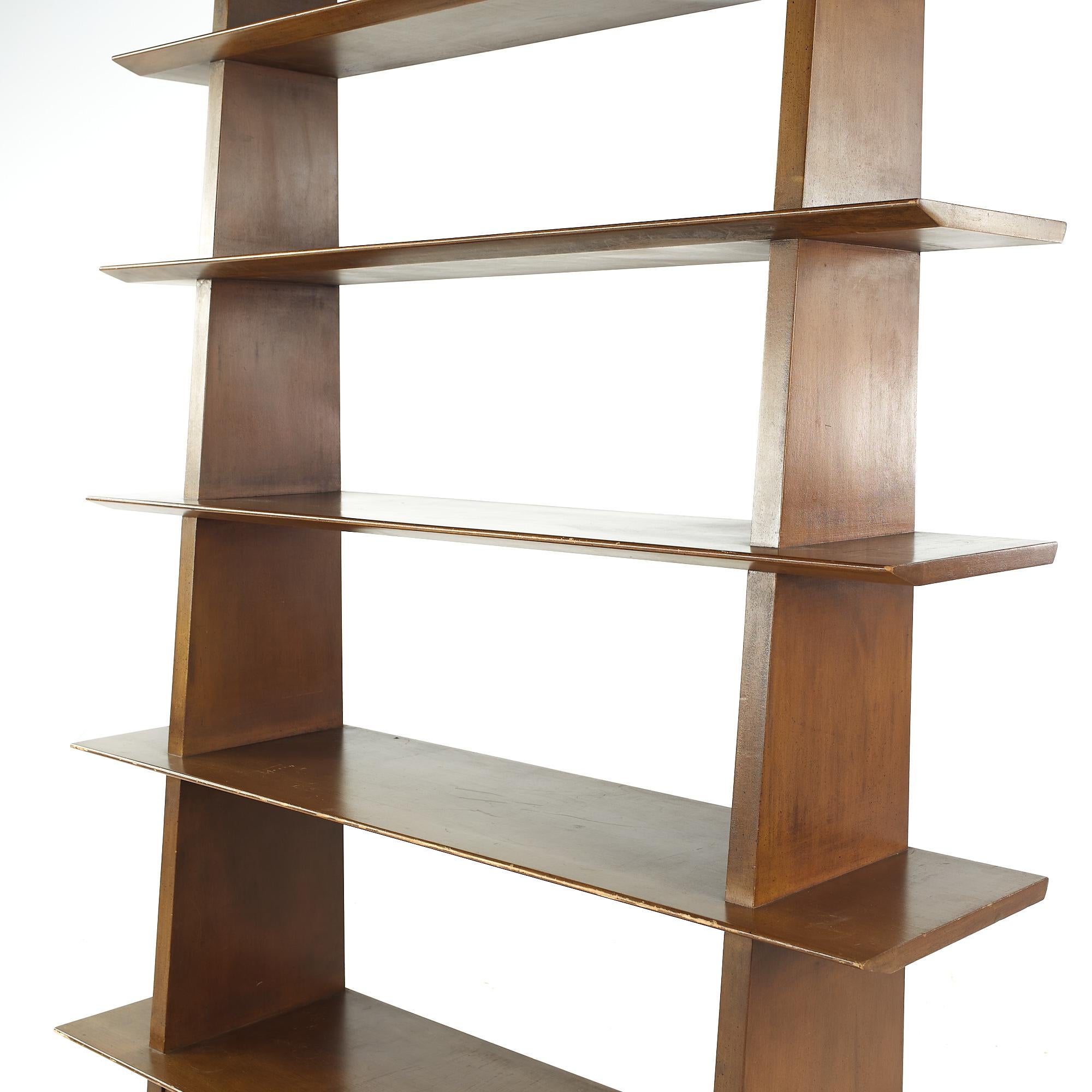 Edward Wormley for Dunbar Mid-Century Model 5264 Shelf Bookcase For Sale 3