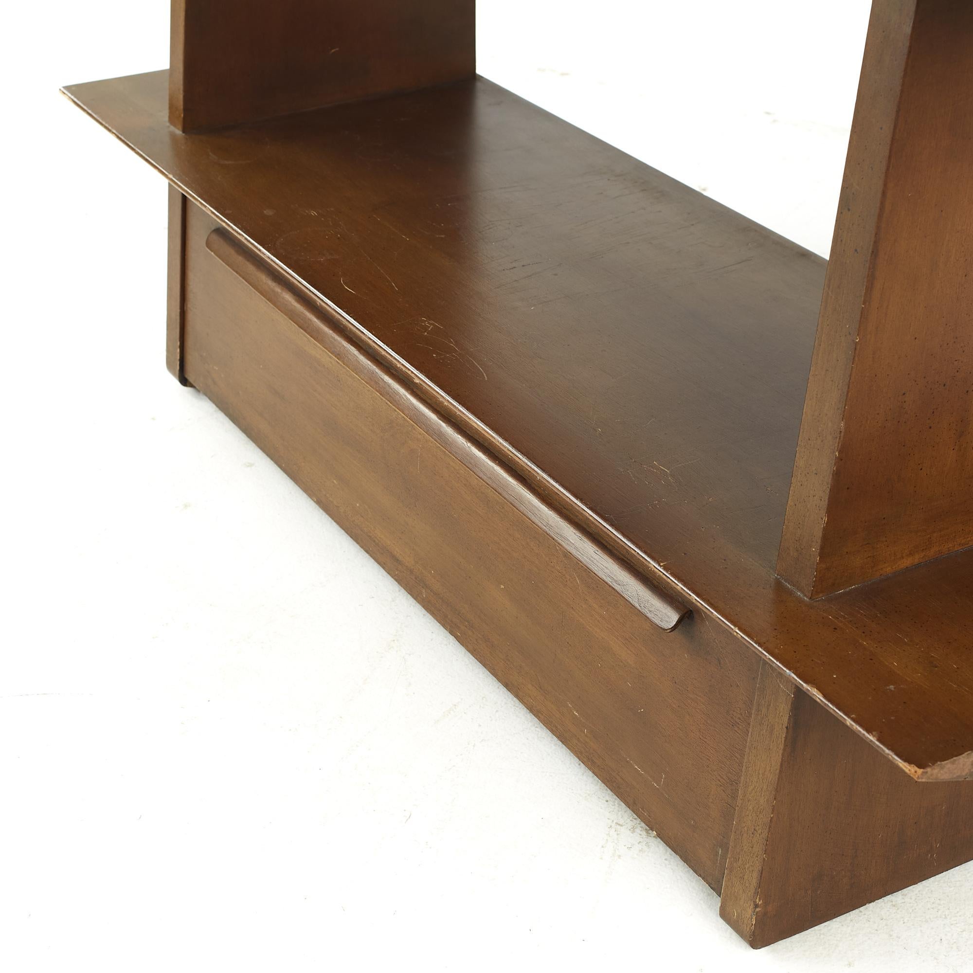 Edward Wormley for Dunbar Mid-Century Model 5264 Shelf Bookcase For Sale 4