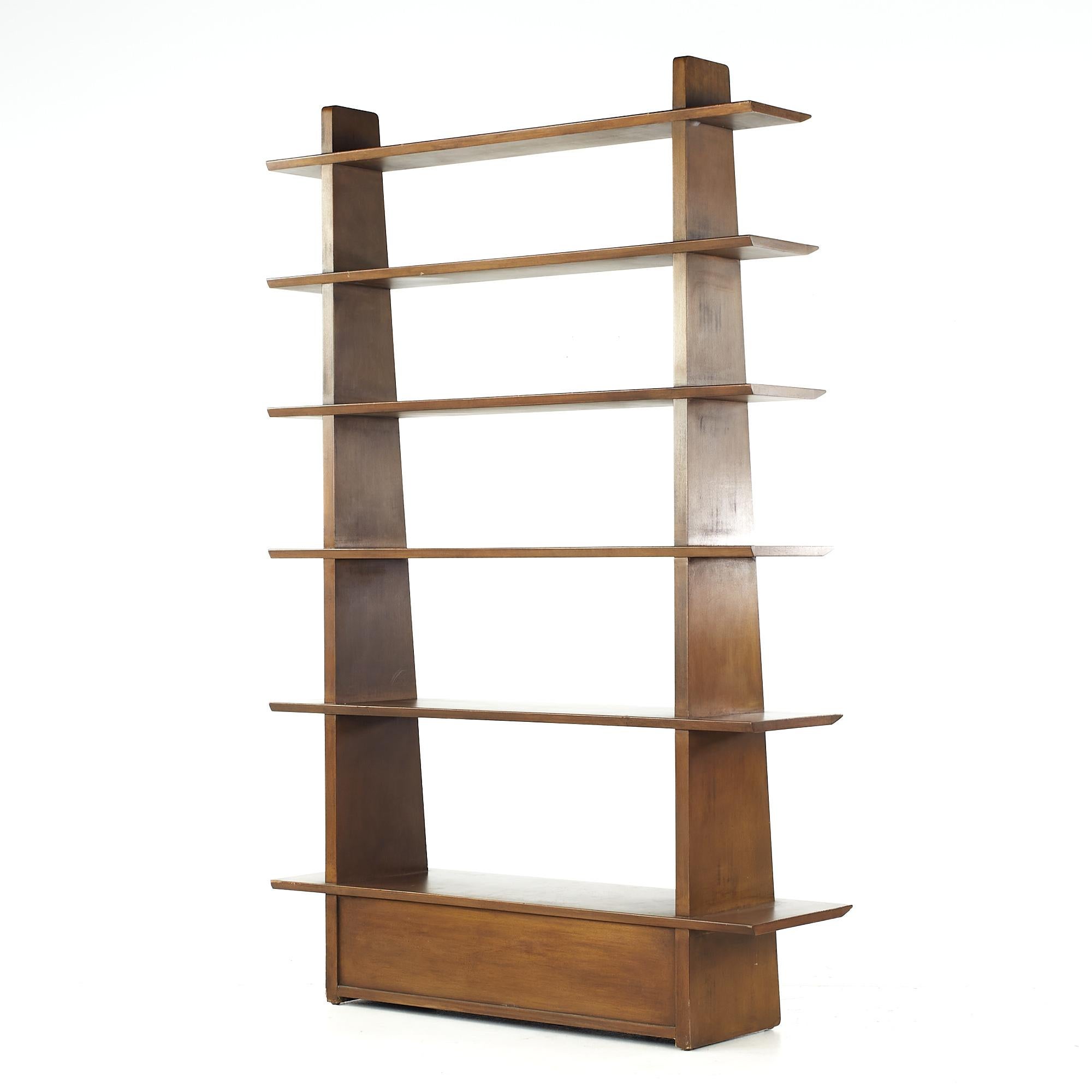 Edward Wormley for Dunbar Mid-Century Model 5264 Shelf Bookcase For Sale 1