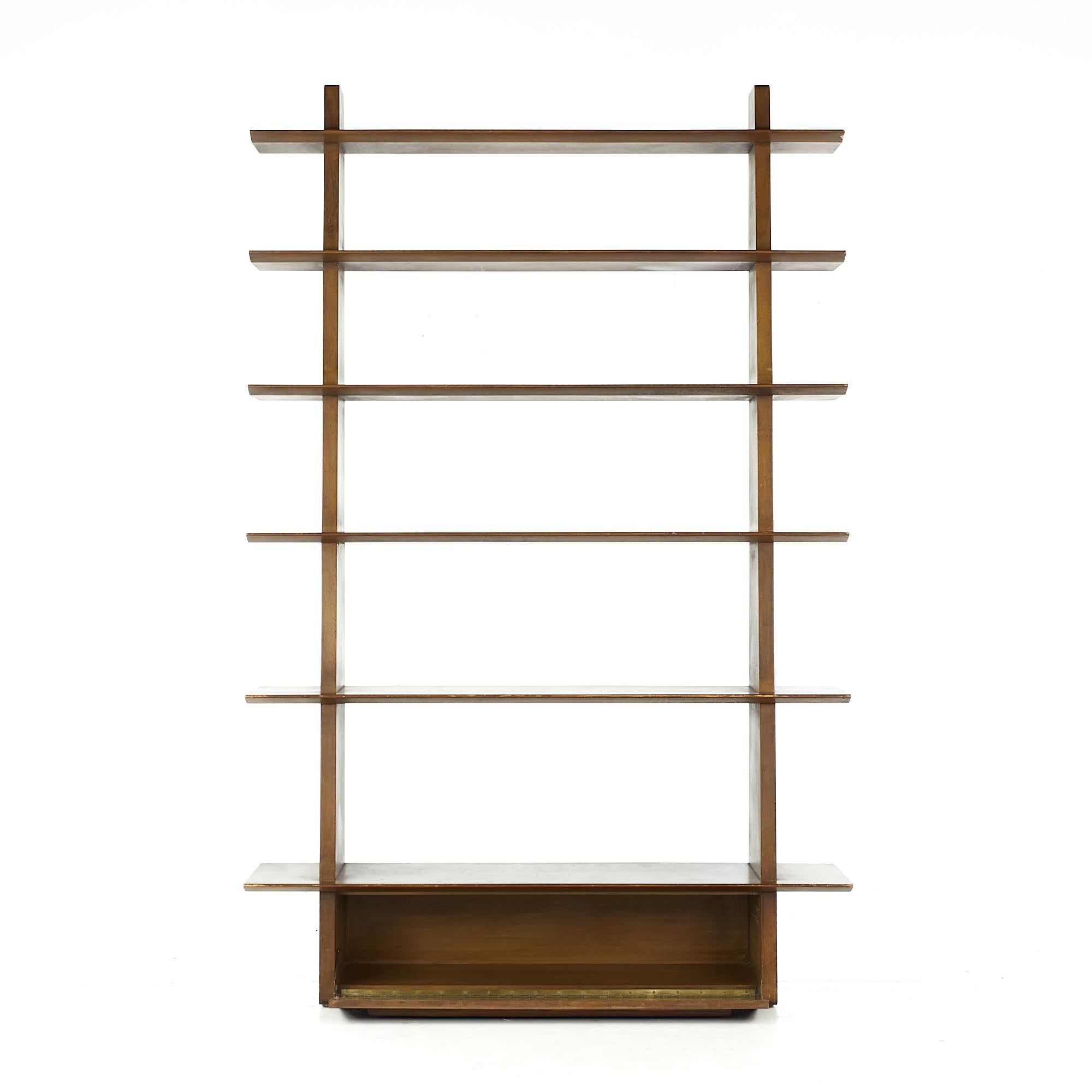 Edward Wormley for Dunbar Mid-Century Model 5264 Shelf Bookcase For Sale 2