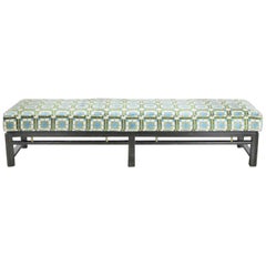 Vintage Edward Wormley for Dunbar Mid-Century Modern Bench Newly Upholstered