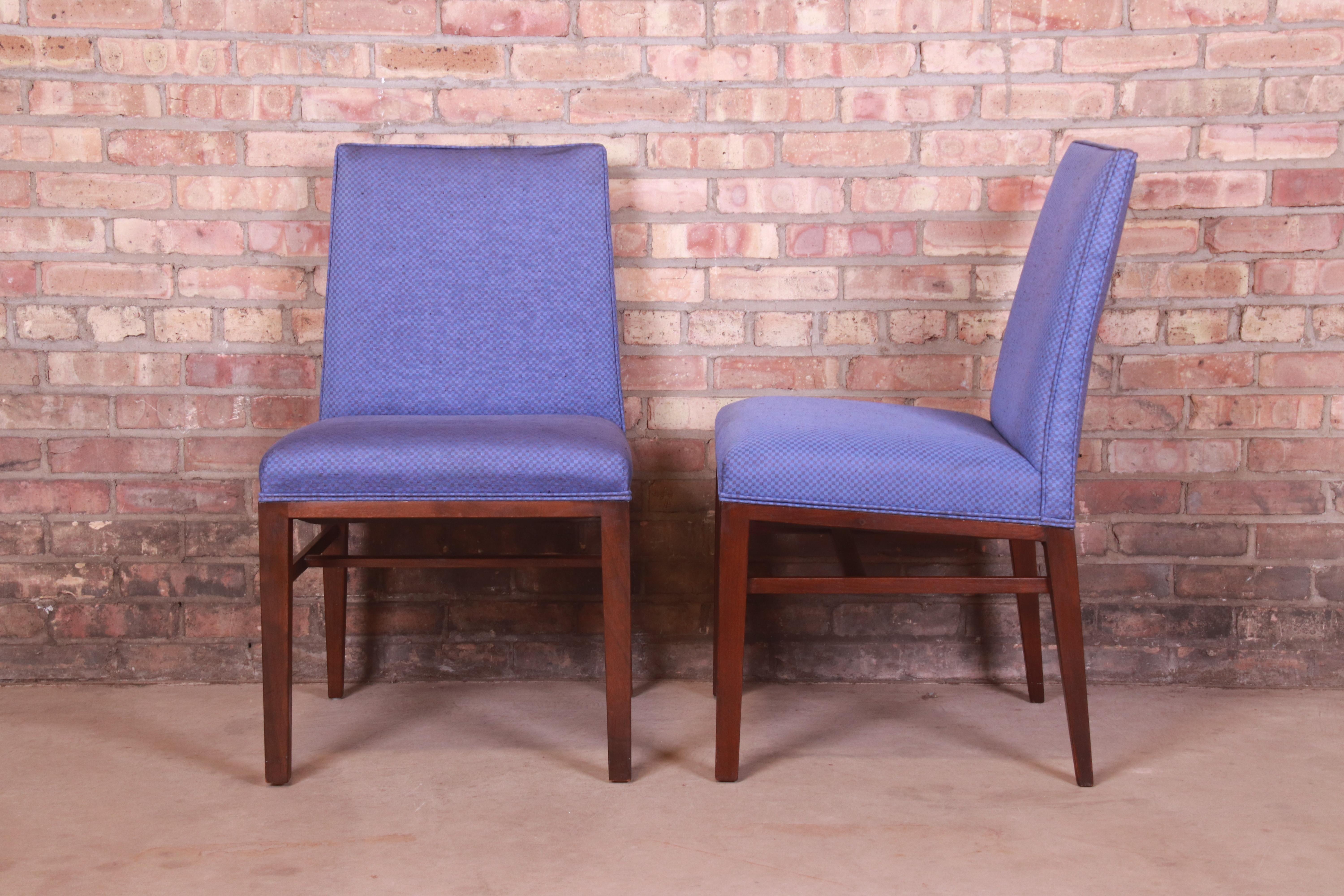 Edward Wormley for Dunbar Mid-Century Modern Dining Chairs, Set of Six 3