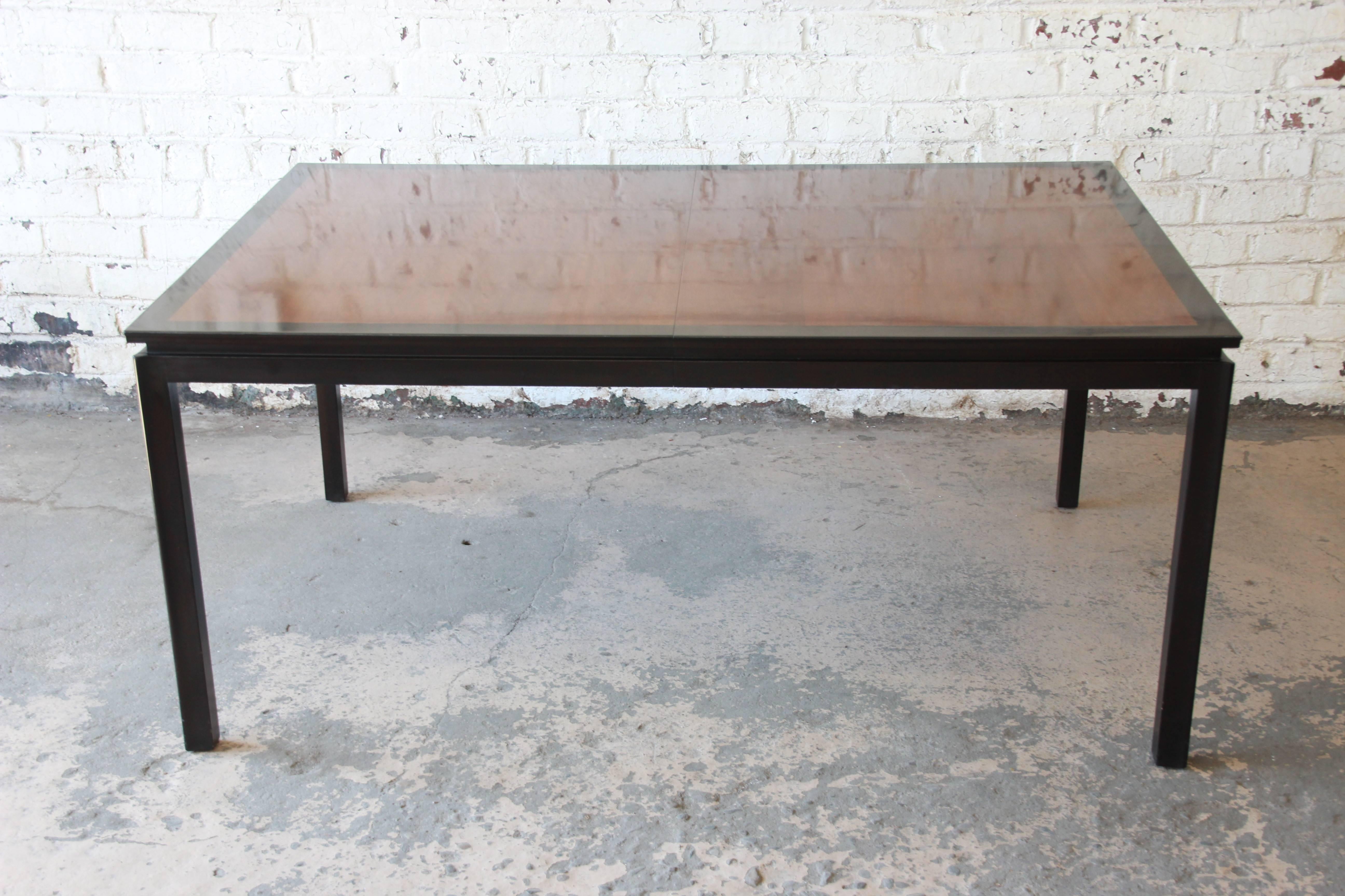 Mid-20th Century Edward Wormley for Dunbar Mid-Century Modern Extension Dining Table, 1950s