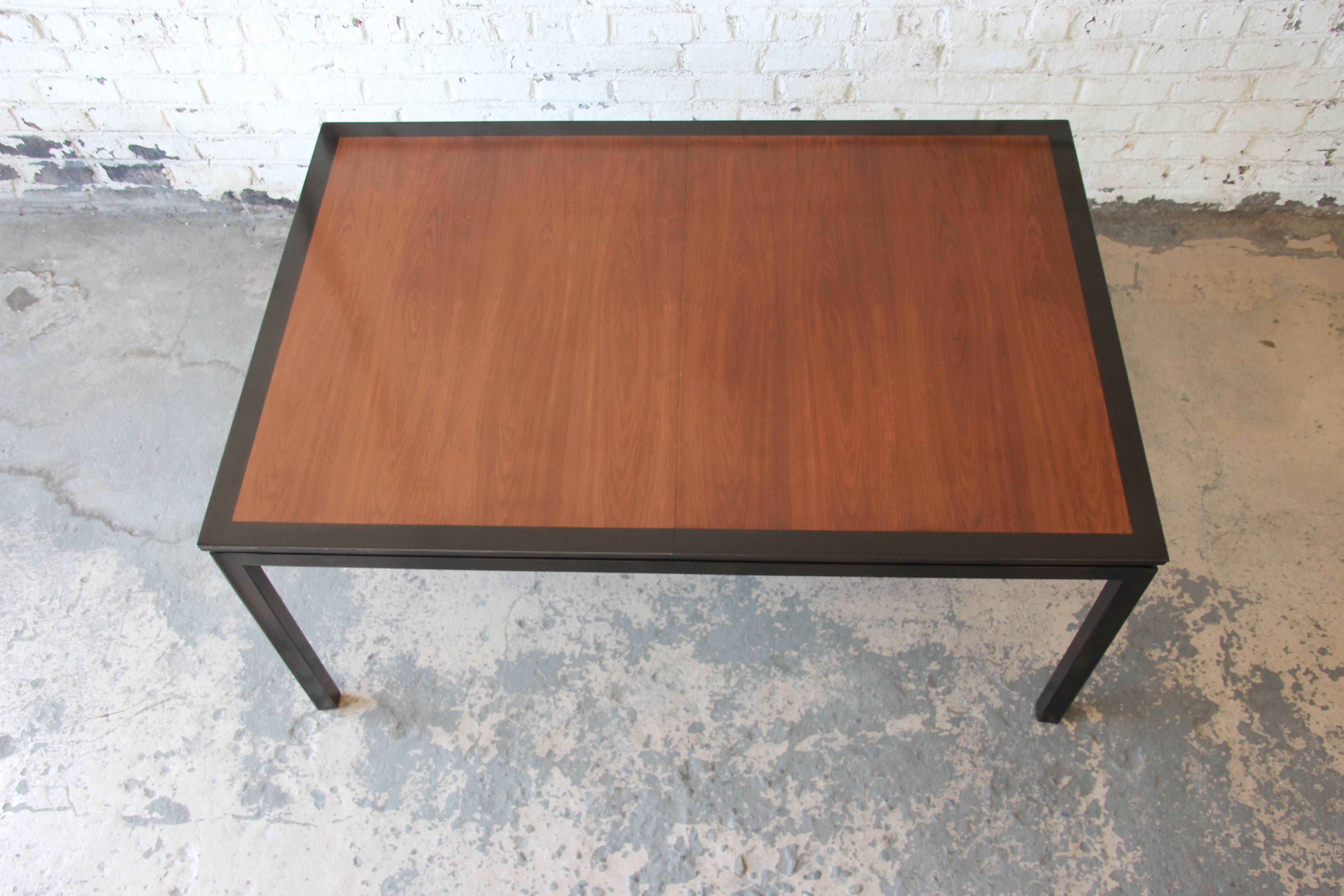 Edward Wormley for Dunbar Mid-Century Modern Extension Dining Table, 1950s 2