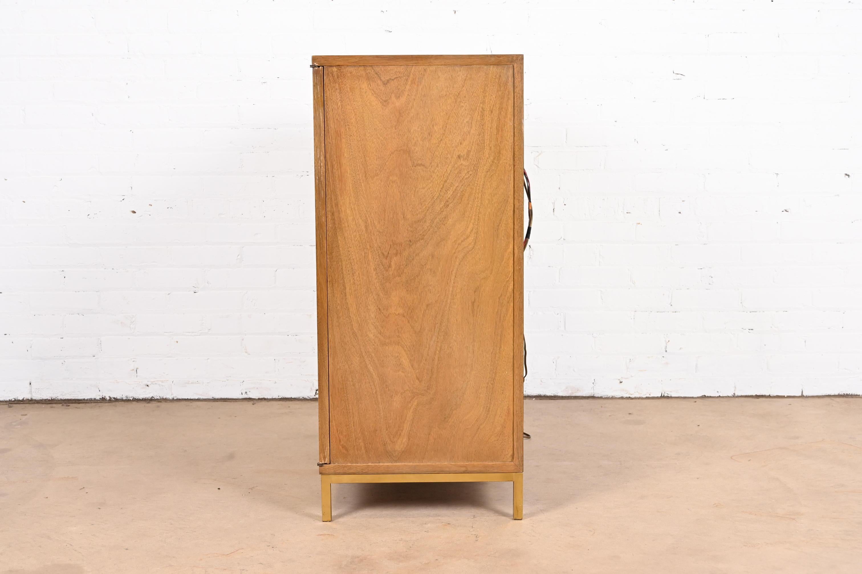 Edward Wormley for Dunbar Mid-Century Modern Mahogany Hi-Fi Stereo Cabinet 10