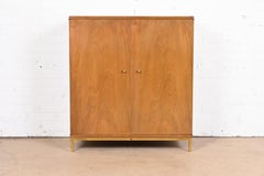 Edward Wormley for Dunbar Mid-Century Modern Mahogany Hi-Fi Stereo Cabinet
