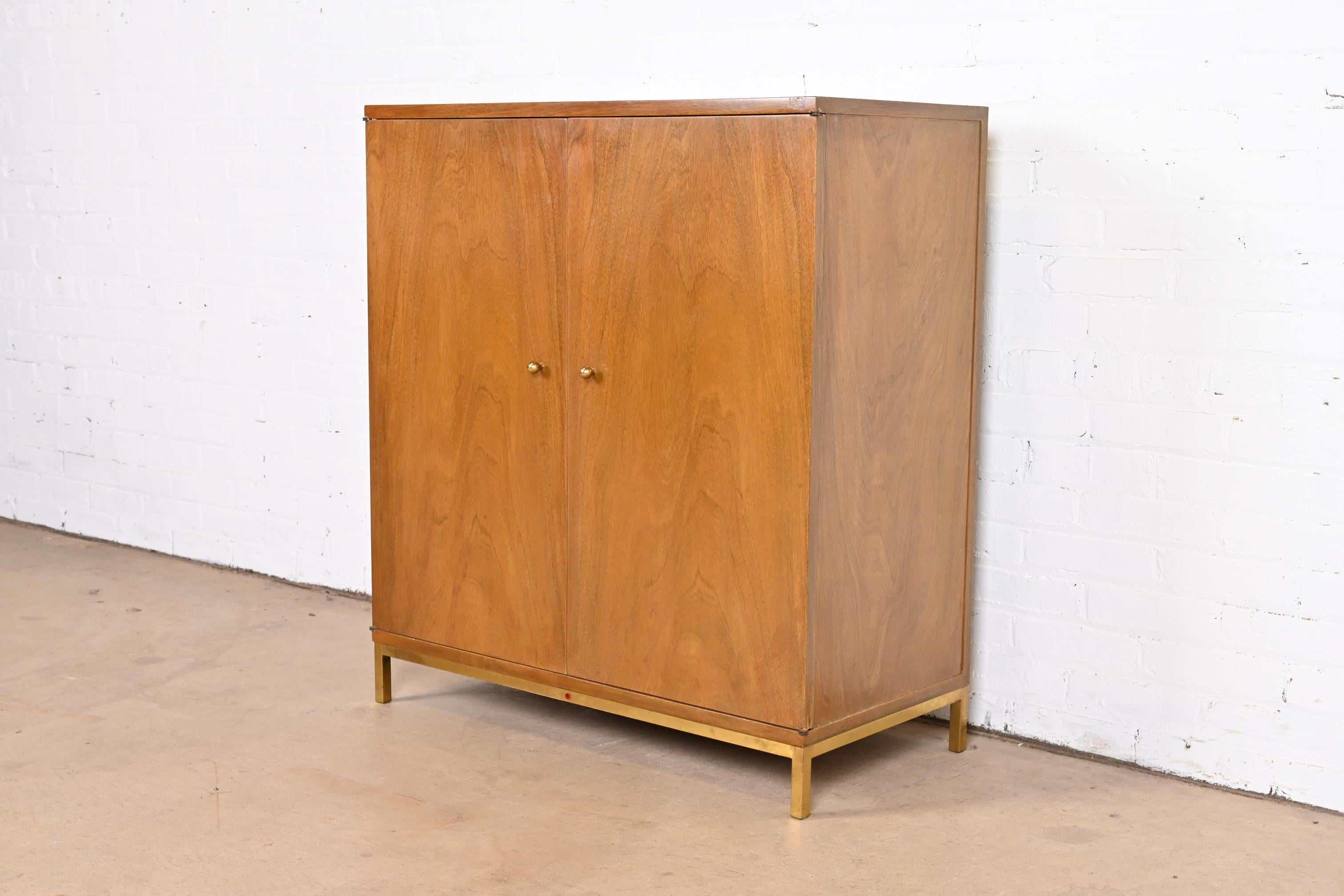 American Edward Wormley for Dunbar Mid-Century Modern Mahogany Hi-Fi Stereo Cabinet