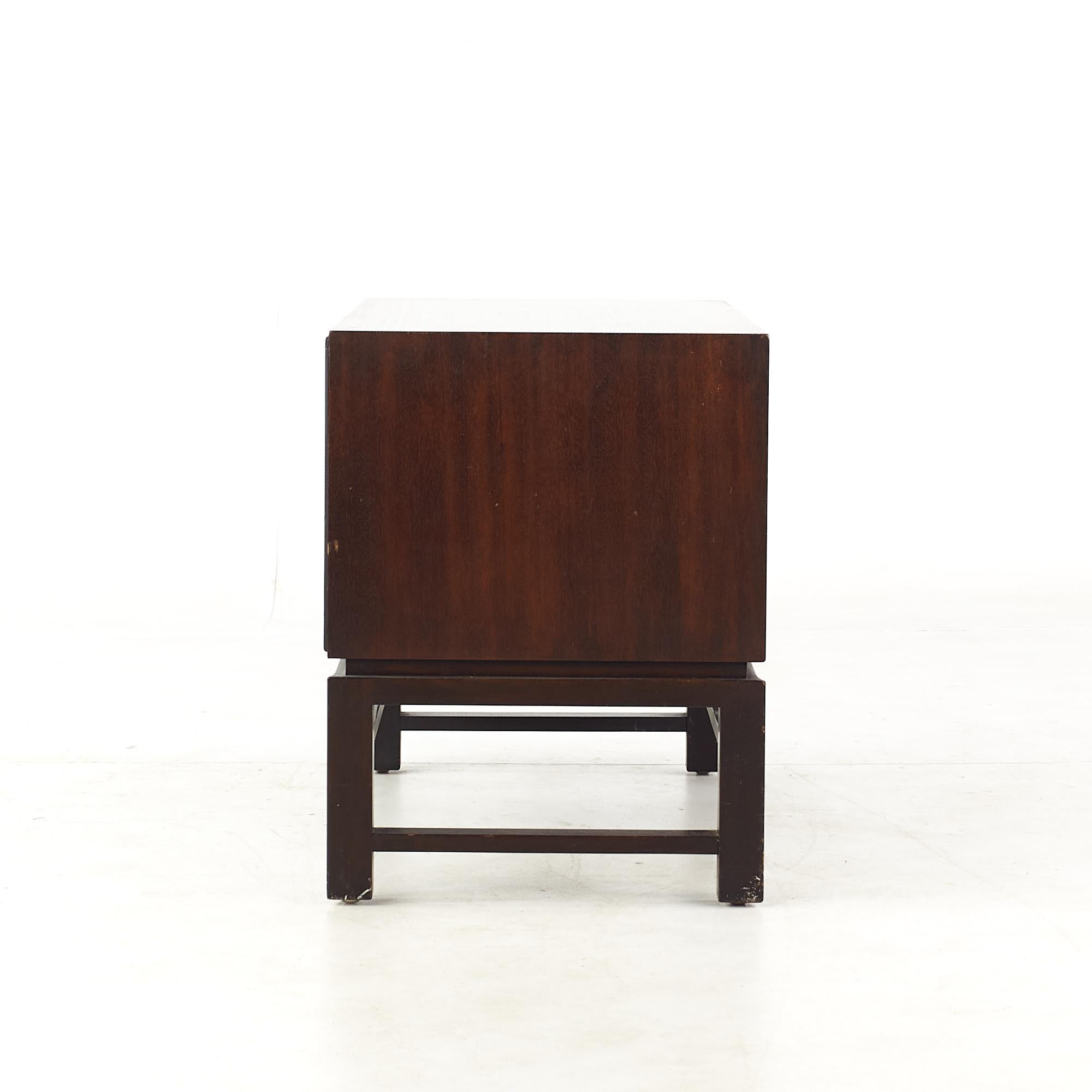 American Edward Wormley for Dunbar Mid Century Nightstand For Sale