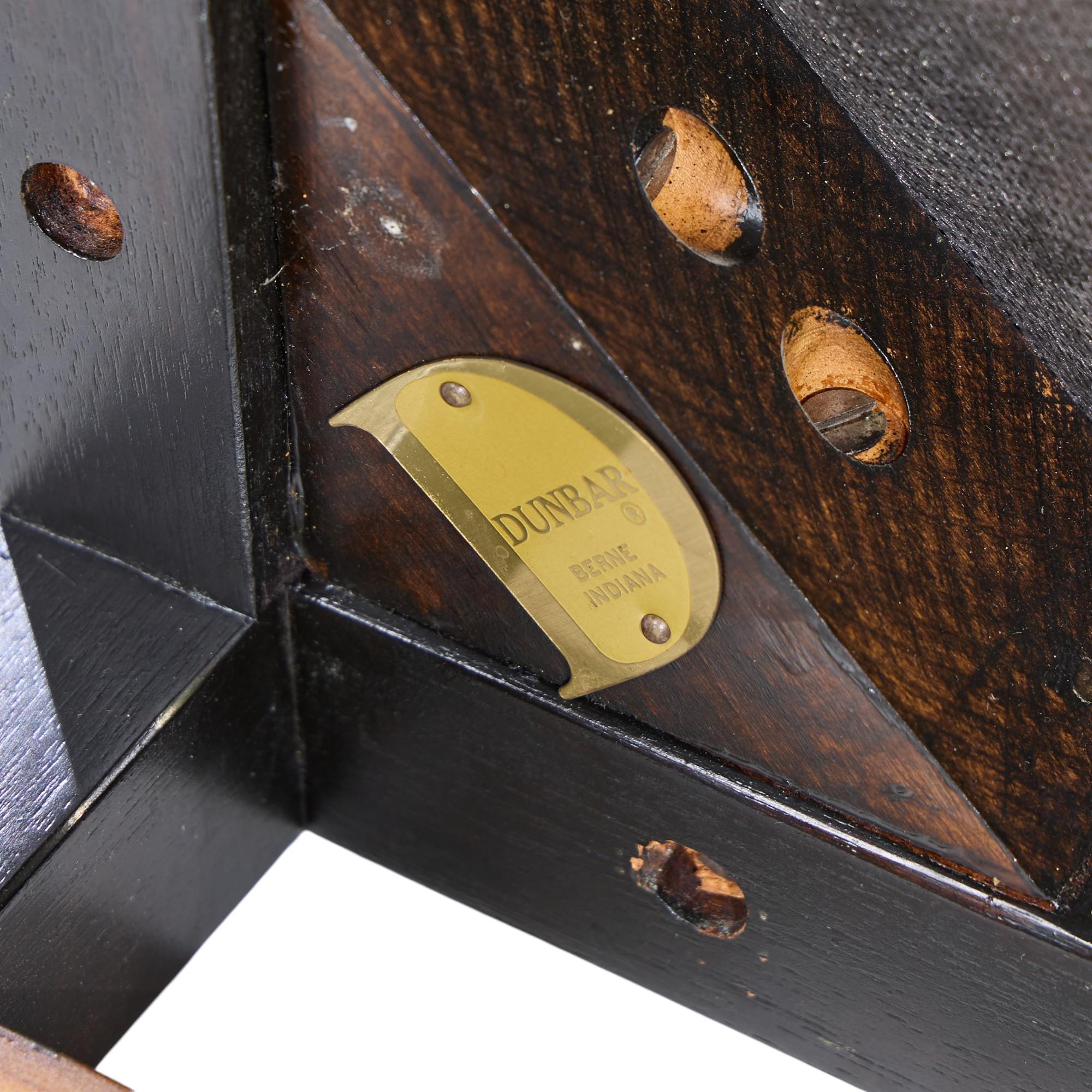 Edward Wormley per Dunbar Panchina in legno di palissandro e mogano della metà del secolo scorso in vendita 3
