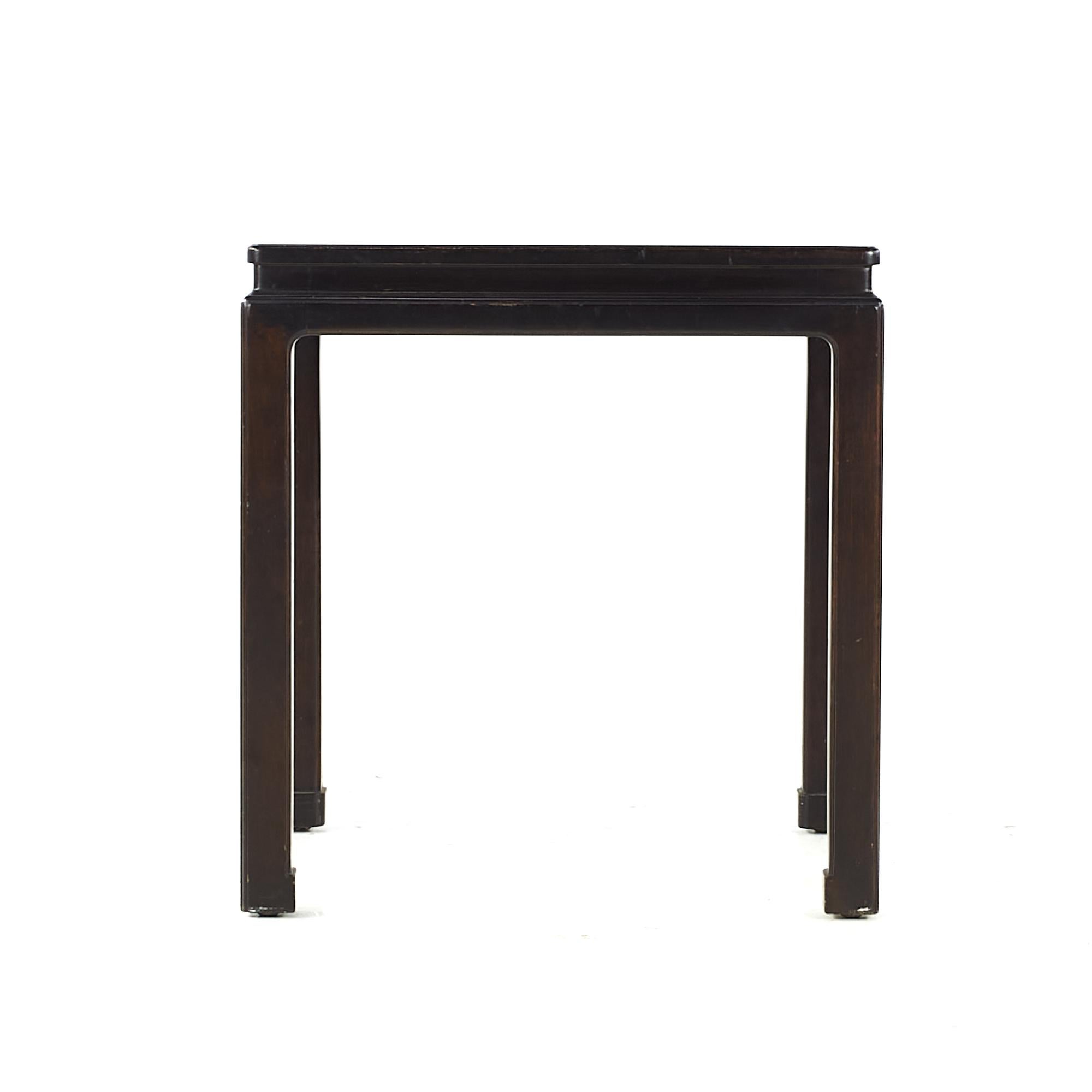 Edward Wormley for Dunbar midcentury Side End Table

This side table measures: 21 wide x 21 deep x 22.5 inches high

All pieces of furniture can be had in what we call restored vintage condition. That means the piece is restored upon purchase so