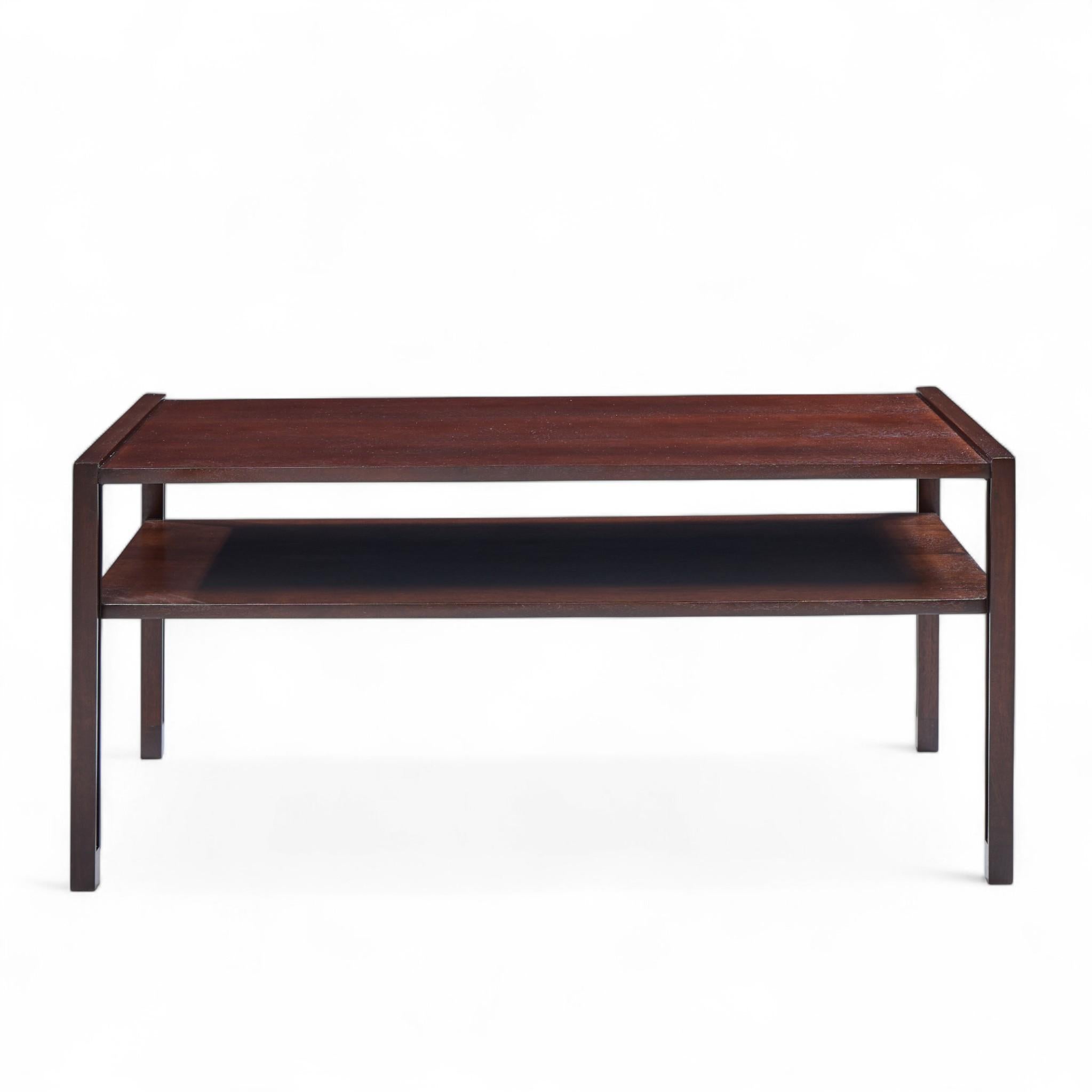 Edward Wormley for Dunbar Table basse à deux niveaux, mi-siècle

Cette table mesure : 42 de large x 27.75 de profond x 22 pouces de haut

Tous les meubles peuvent être obtenus dans ce que nous appelons un état vintage restauré. Cela signifie que