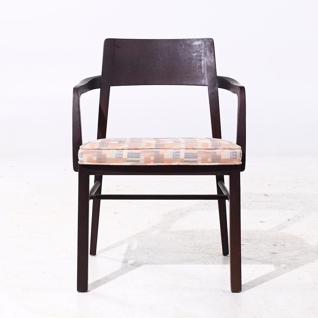Edward Wormley para Dunbar Sillas de comedor de nogal de mediados de siglo - Set de 6 en venta 5