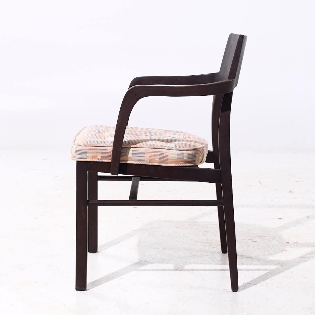 Edward Wormley para Dunbar Sillas de comedor de nogal de mediados de siglo - Set de 6 en venta 7